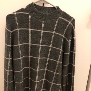 Reiss Grey/White Sweater Size S
